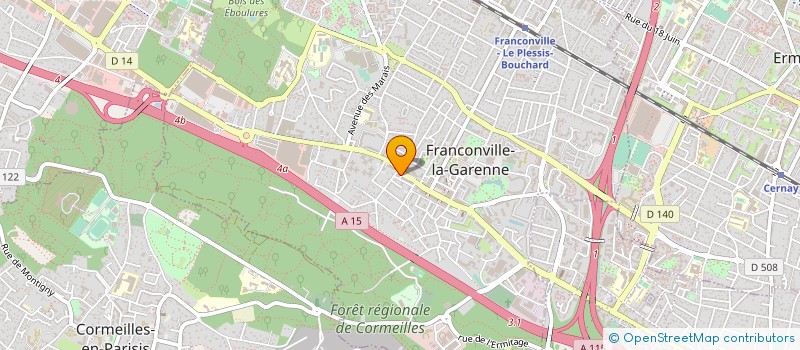 localisation de l'entreprise PIZZA MARCHE  FRANCONVILLE