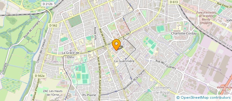 localisation de l'entreprise PIZZA MIA à CAEN
