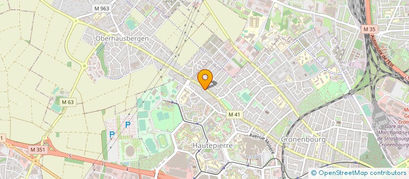 localisation de l'entreprise PIZZA MIAM MIAM à STRASBOURG