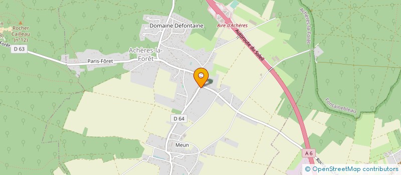 localisation de l'entreprise PIZZA MIMI CESSON  ACHERES-LA-FORET