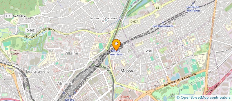 localisation de l'entreprise PIZZA MONIA à MASSY
