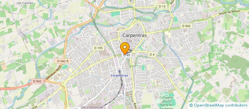 localisation de l'entreprise PIZZA MONSTRUEUSE  CARPENTRAS