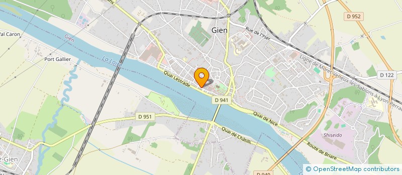 localisation de l'entreprise PIZZA NET à GIEN