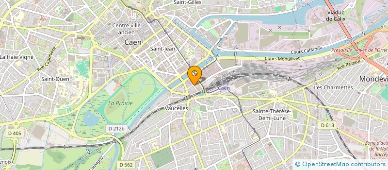localisation de l'entreprise PIZZA NEWS 14 à CAEN