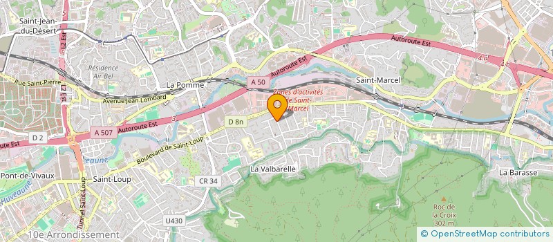 localisation de l'entreprise PIZZA NINOU à MARSEILLE
