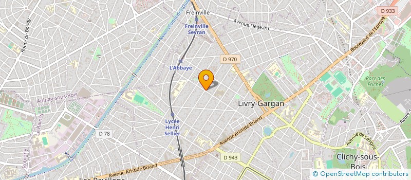 localisation de l'entreprise PIZZA NOUNOURS à LIVRY-GARGAN