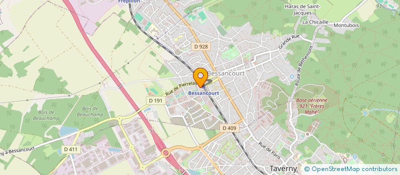 localisation de l'entreprise PIZZA NOVA  BESSANCOURT