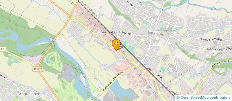 localisation de l'entreprise PIZZA PALOISE à LESCAR