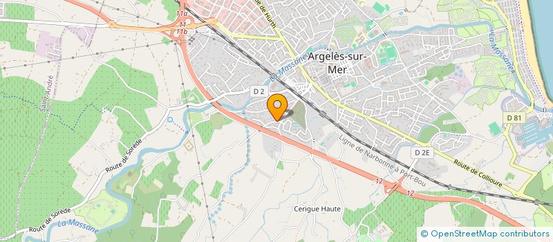 localisation de l'entreprise PIZZA PHONE à ARGELES-SUR-MER