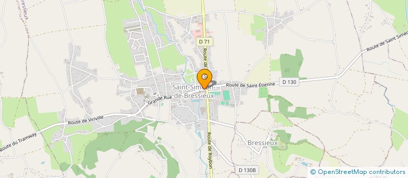 localisation de l'entreprise PIZZA PINO  SAINT-SIMEON-DE-BRESSIEUX