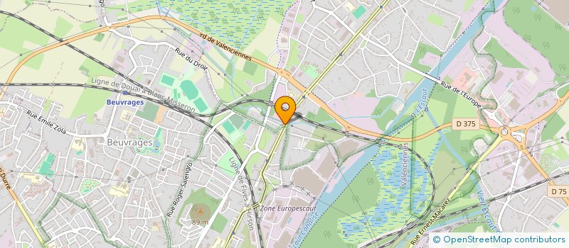 localisation de l'entreprise PIZZA PINO DU NORD  BRUAY-SUR-L'ESCAUT