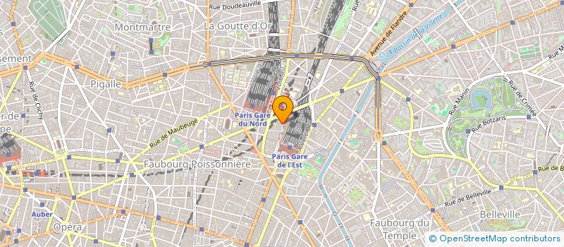 localisation de l'entreprise PIZZA PIZZA  PARIS