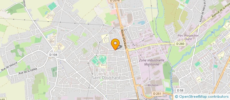 localisation de l'entreprise PIZZA PLUS  SAINT-DOULCHARD