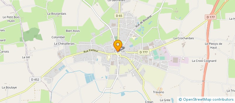 localisation de l'entreprise PIZZA PLUS PLUS à PIPRIAC