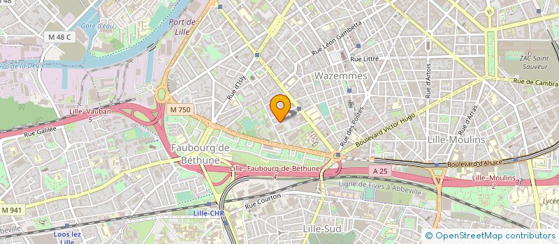 localisation de l'entreprise PIZZA PRIMA à LILLE