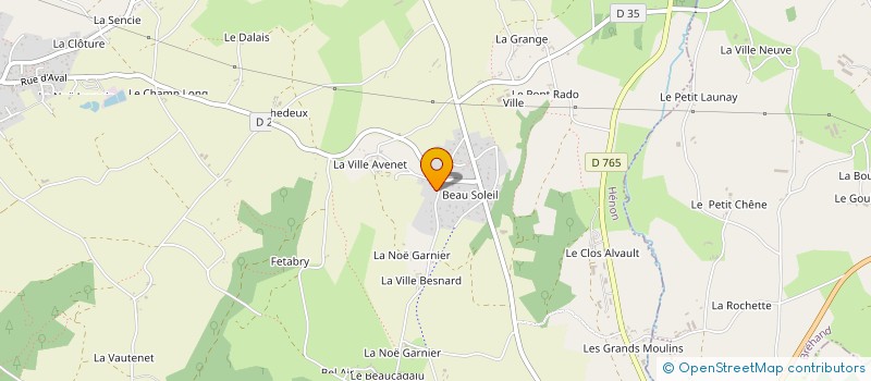 localisation de l'entreprise PIZZA PTI BILLIG  HENON