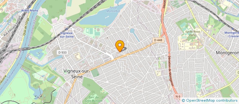 localisation de l'entreprise PIZZA RAPIDE à VIGNEUX-SUR-SEINE