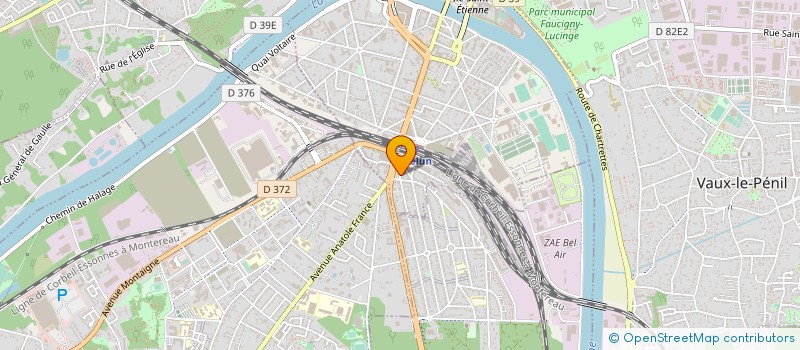 localisation de l'entreprise PIZZA RAPIDO à MELUN
