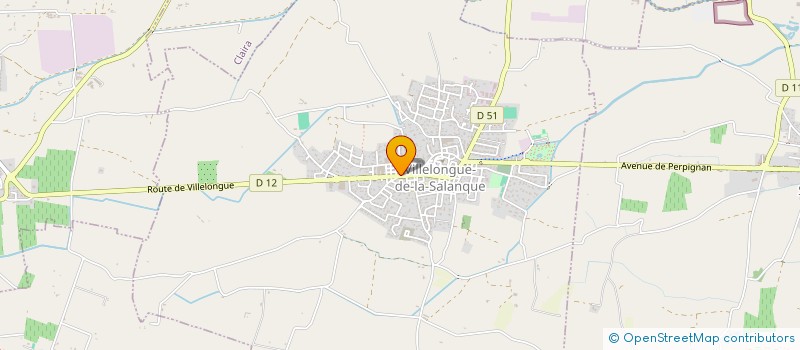 localisation de l'entreprise PIZZA REGGO  VILLELONGUE-DE-LA-SALANQUE