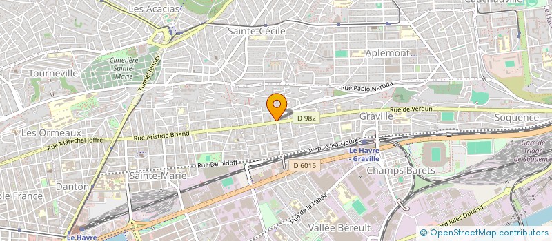 localisation de l'entreprise PIZZA RESTO VERDUN à LE HAVRE