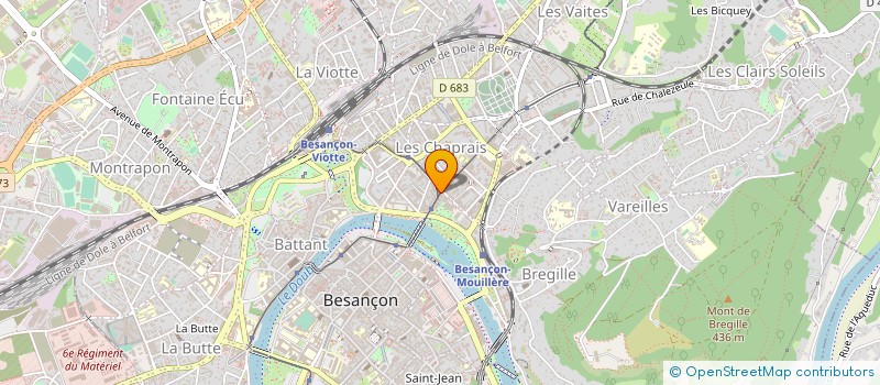 localisation de l'entreprise PIZZA ROMY  CHEMAUDIN ET VAUX