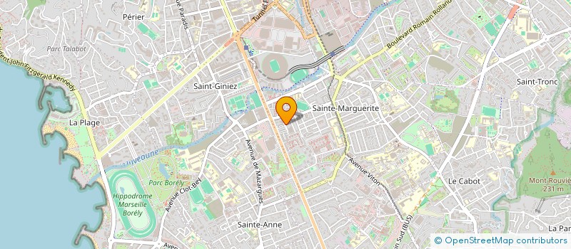 localisation de l'entreprise PIZZA SAIEF à MARSEILLE