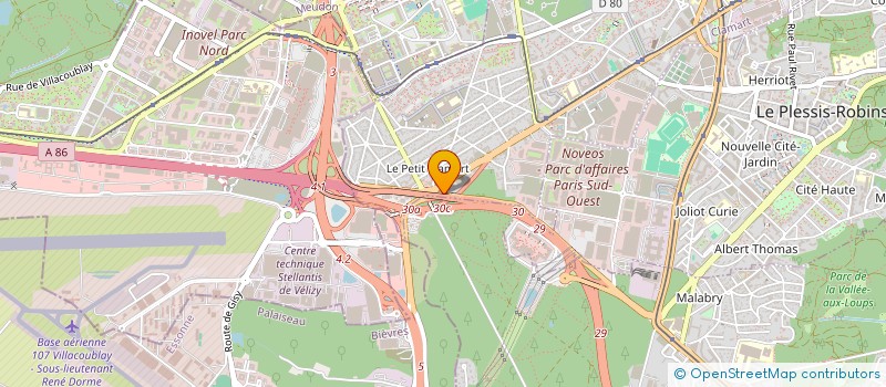 localisation de l'entreprise PIZZA SEB à CLAMART