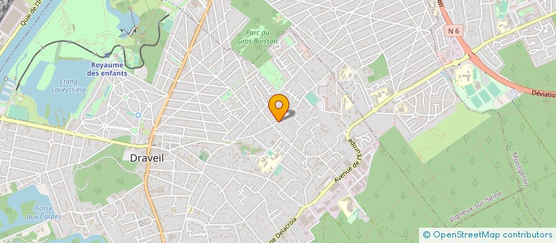localisation de l'entreprise PIZZA SICILIA à DRAVEIL