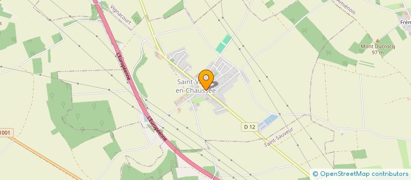 localisation de l'entreprise PIZZA SIGNATURE  FOURDRINOY