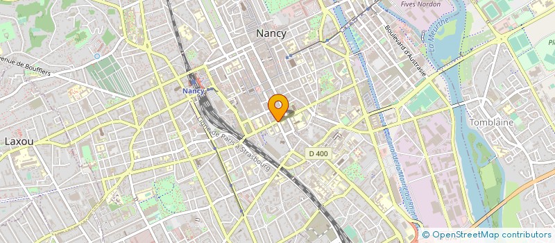 localisation de l'entreprise PIZZA SYLVIO à NANCY