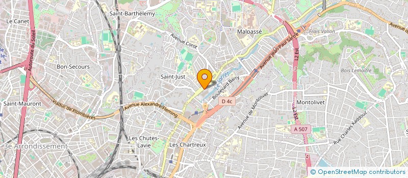 localisation de l'entreprise PIZZA TAGAST à MARSEILLE