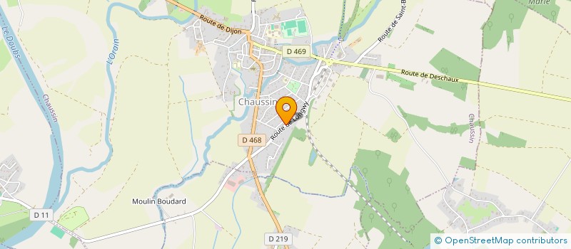 localisation de l'entreprise PIZZA TANGO  ASNANS-BEAUVOISIN