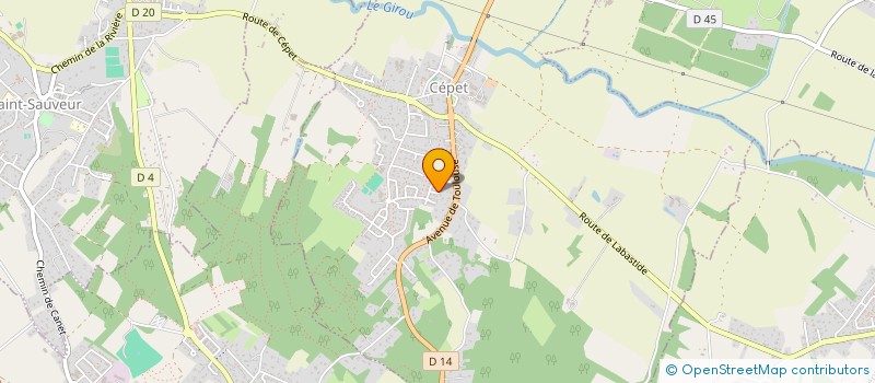 localisation de l'entreprise PIZZA TASSONI  GRATENTOUR