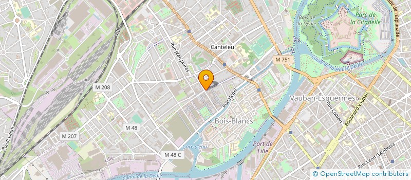localisation de l'entreprise PIZZA TOP à LILLE