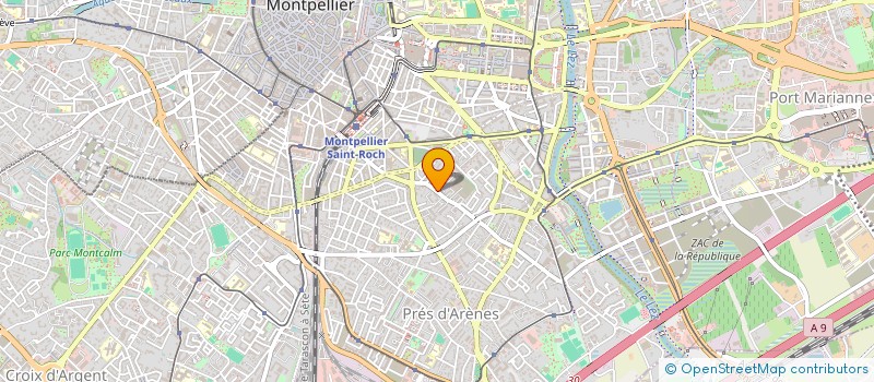 localisation de l'entreprise PIZZA TRINQUAT à MONTPELLIER