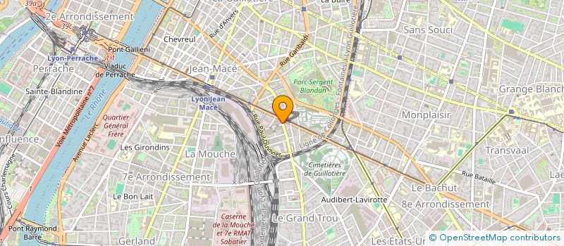 localisation de l'entreprise PIZZA VIDRI  LYON