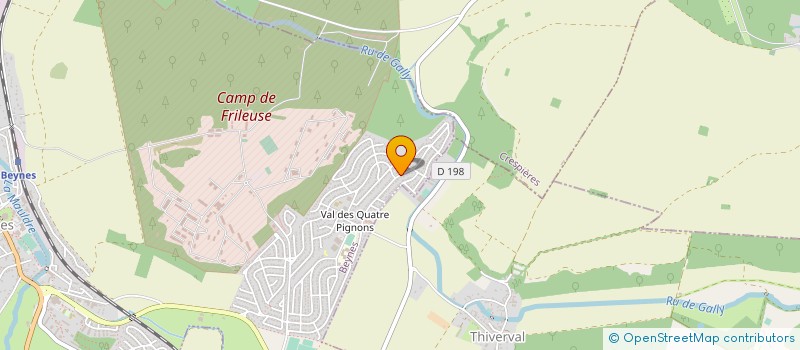 localisation de l'entreprise PIZZA VITO à BEYNES