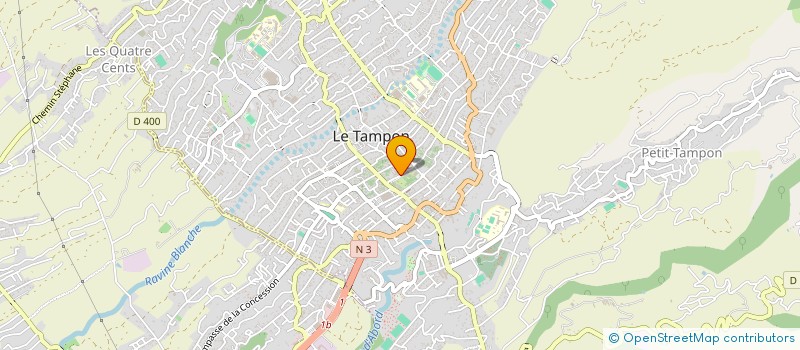 localisation de l'entreprise PIZZA ZINO TAMPON  LE TAMPON