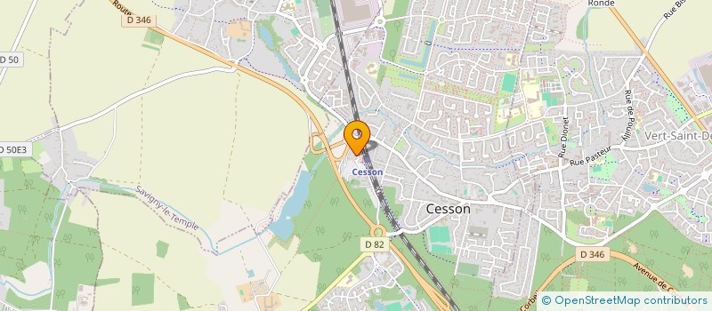 localisation de l'entreprise PIZZA ZZ  CESSON