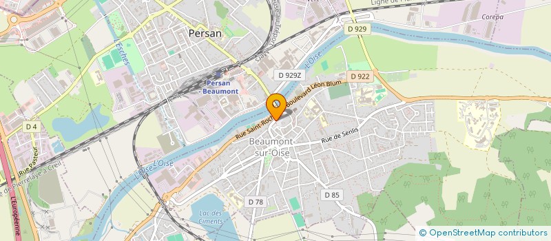 localisation de l'entreprise PIZZABITE  BEAUMONT-SUR-OISE