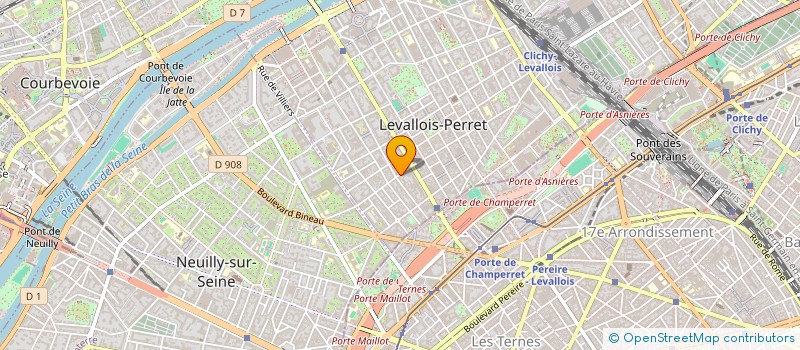 localisation de l'entreprise PIZZAGRAM à LEVALLOIS-PERRET