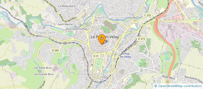 localisation de l'entreprise PIZZAMI  LE PUY-EN-VELAY