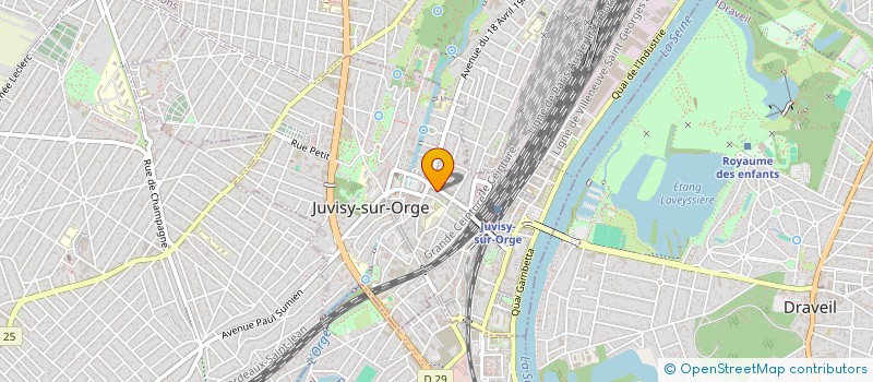 localisation de l'entreprise PIZZANET à JUVISY-SUR-ORGE