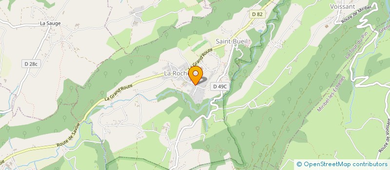 localisation de l'entreprise PIZZANINO  SAINT-GEOIRE-EN-VALDAINE