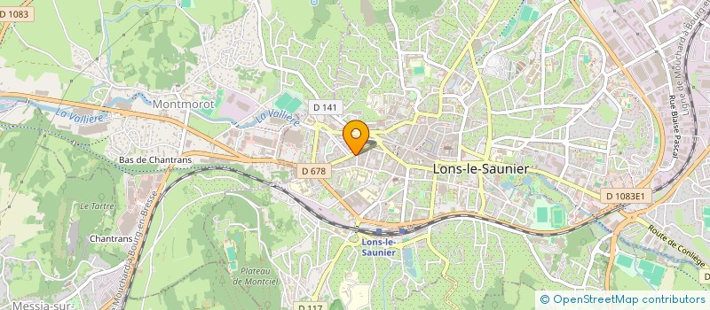 localisation de l'entreprise PIZZAPOM'S  LONS-LE-SAUNIER