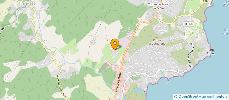 localisation de l'entreprise PIZZARELLA  LECCI