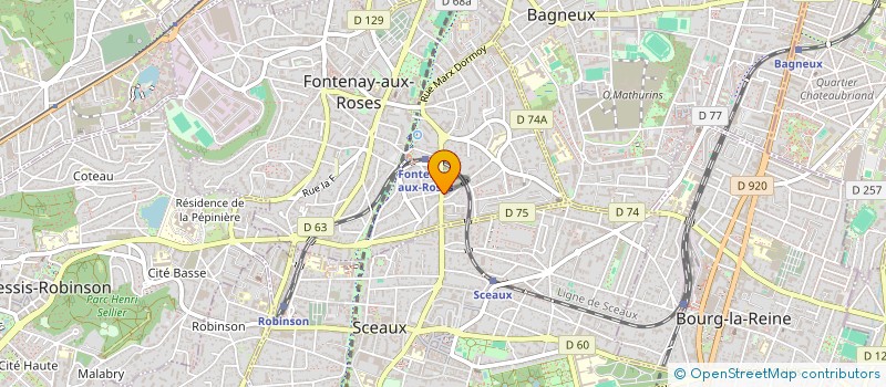 localisation de l'entreprise PIZZARIA MONTE CASSINO à FONTENAY-AUX-ROSES
