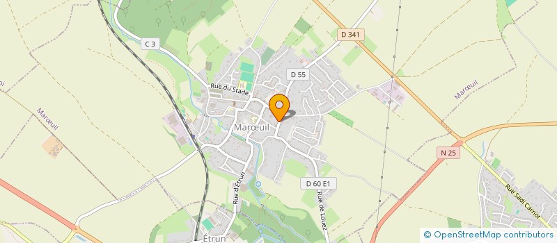 localisation de l'entreprise PIZZARIUM  MARUIL