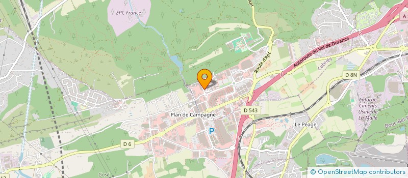 localisation de l'entreprise PIZZAS 4 FROMAGES  CABRIES