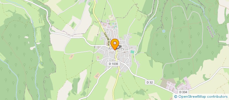 localisation de l'entreprise PIZZAS LETI PLATS  AMANCEY